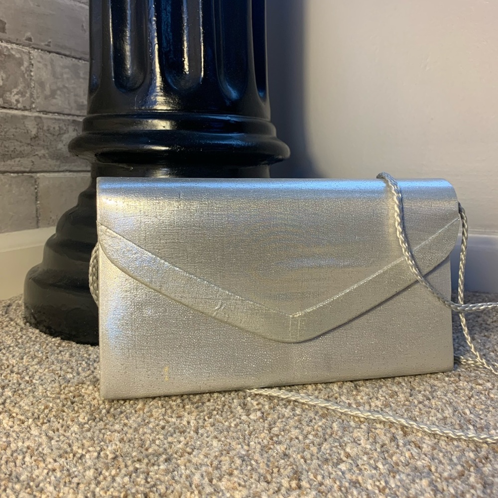 Formal Silver Subtle Metallic 1920's inspired